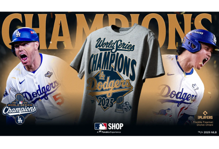 ティーズ（TIS）｜ドジャース、25年ぶりの歴史的偉業！ 記念グッズが